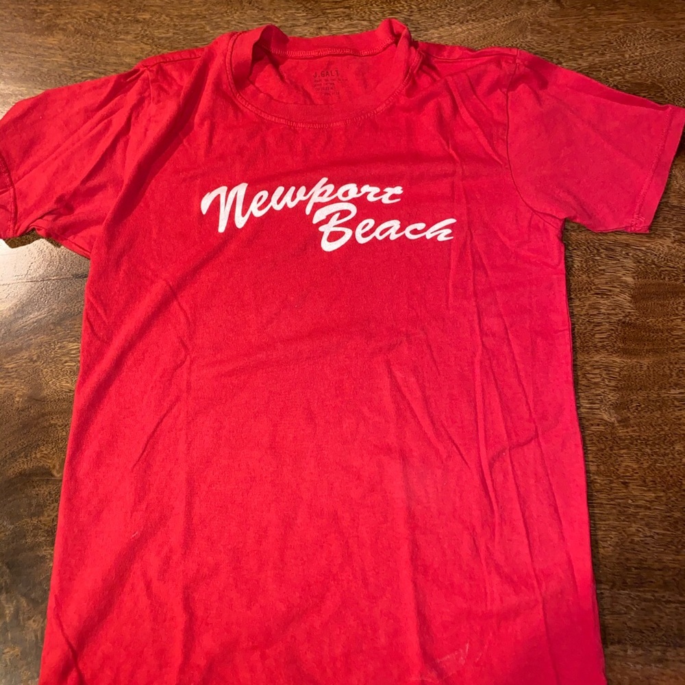 J.galt red t shirt